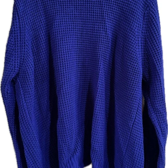 Zenana Outfitters Royal Blue Sweater - Picture 2 of 4